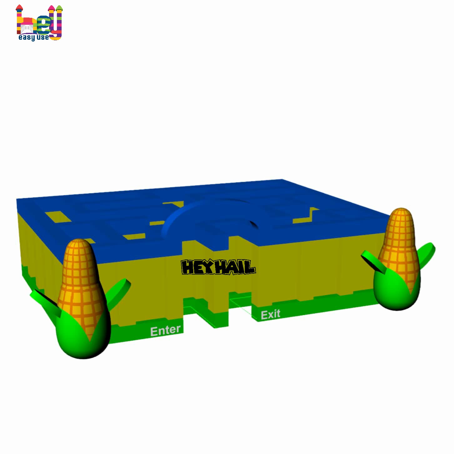 inflatable outdoor maze games for sale