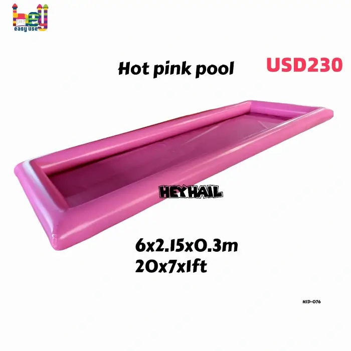 Hot Sell Inflatable Hot Pink Pool For Kids And Adults On Promotion