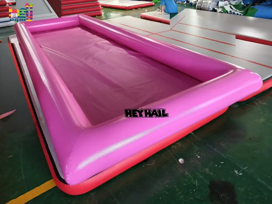 Hot Sell Inflatable Hot Pink Pool For Kids And Adults On Promotion