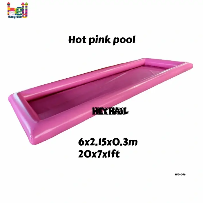 Hot Sell Inflatable Hot Pink Pool For Kids And Adults On Promotion