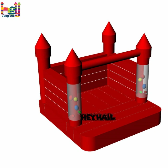 outdoor party inflatable bounce house fabric 