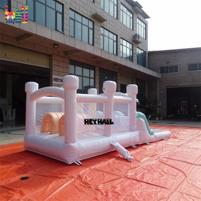 pastel color inflatable obstacle course inflatable rentals