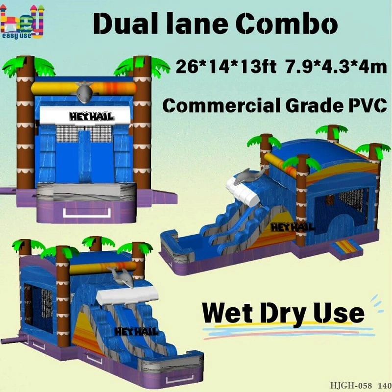 Inflatable Sports Combos Commercial Bounce House for Sale 