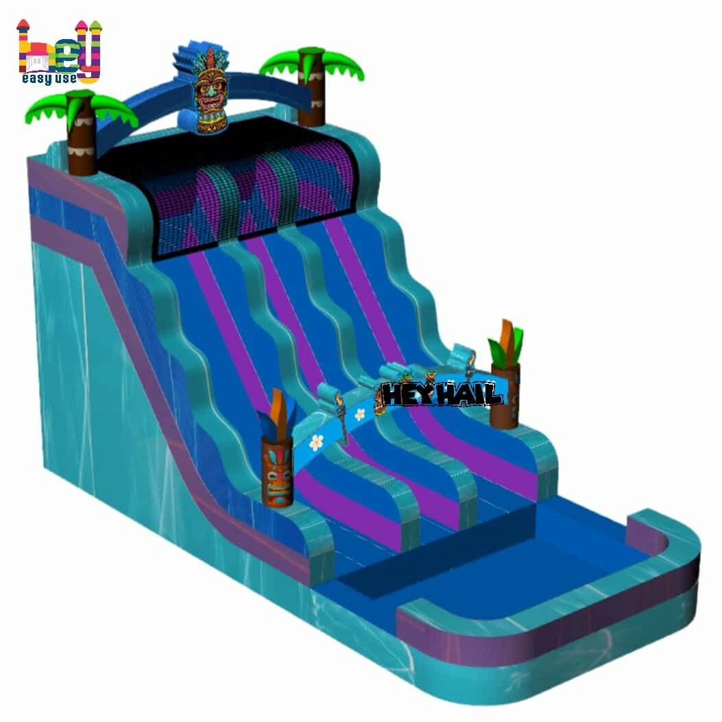 Summer game inflatable water slide manufacturers