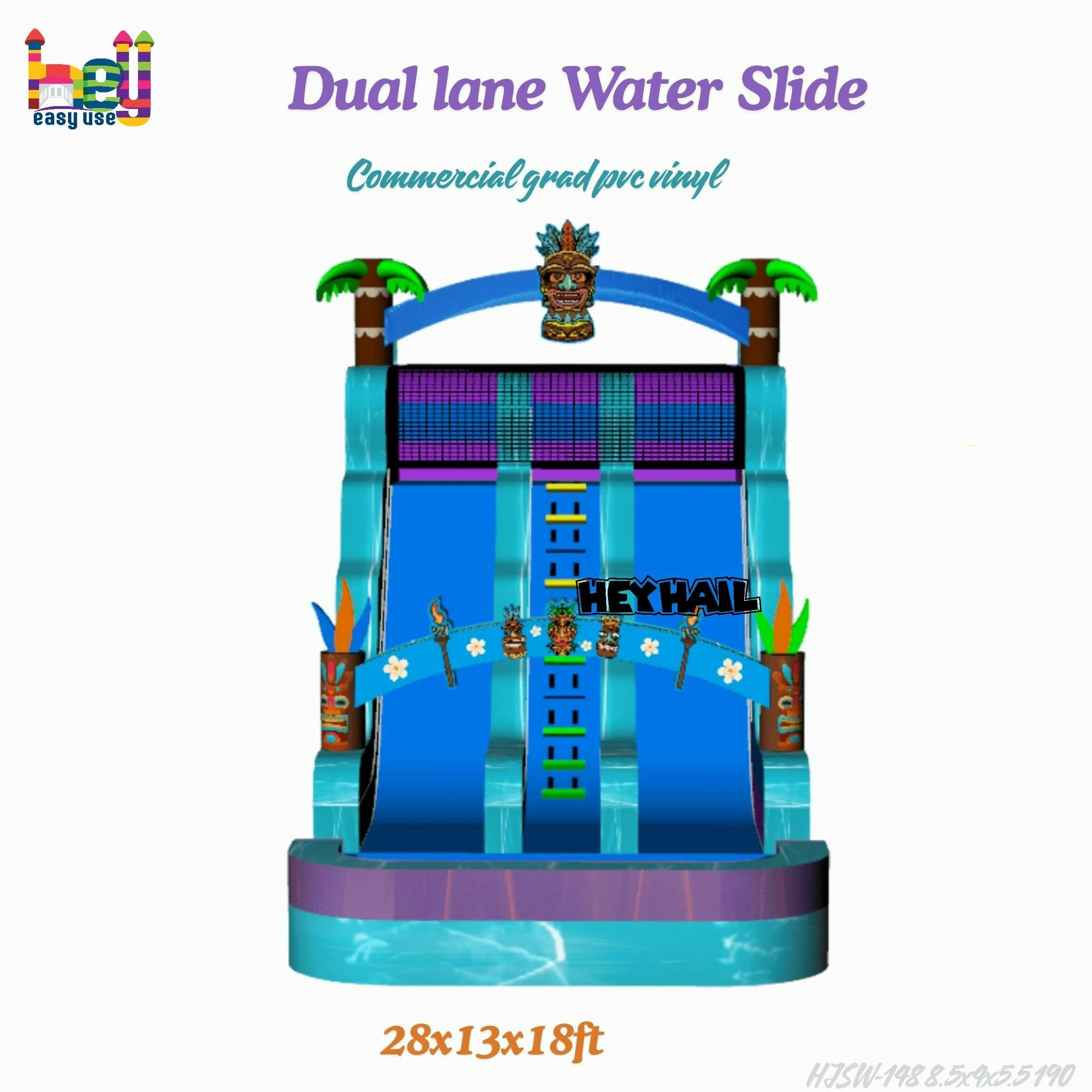 Summer game inflatable water slide manufacturers
