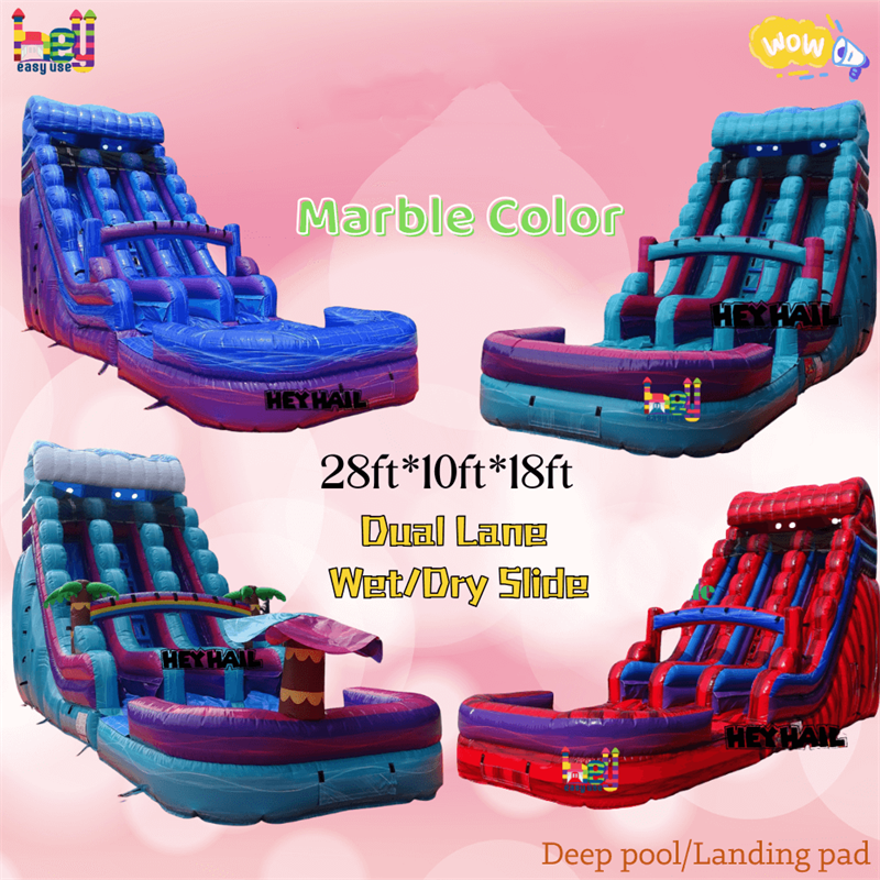commercial grade large inflatable water slide for adults for sale