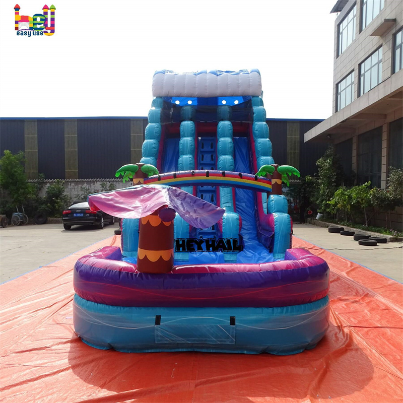 factory price PVC inflatable slides commercial