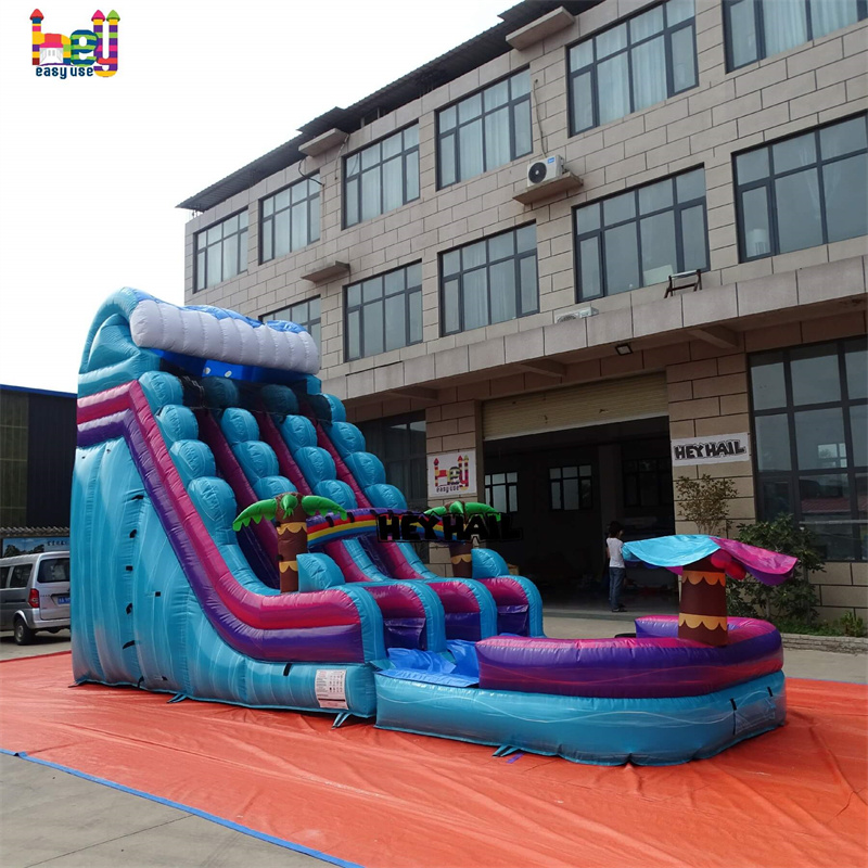 factory price PVC inflatable slides commercial
