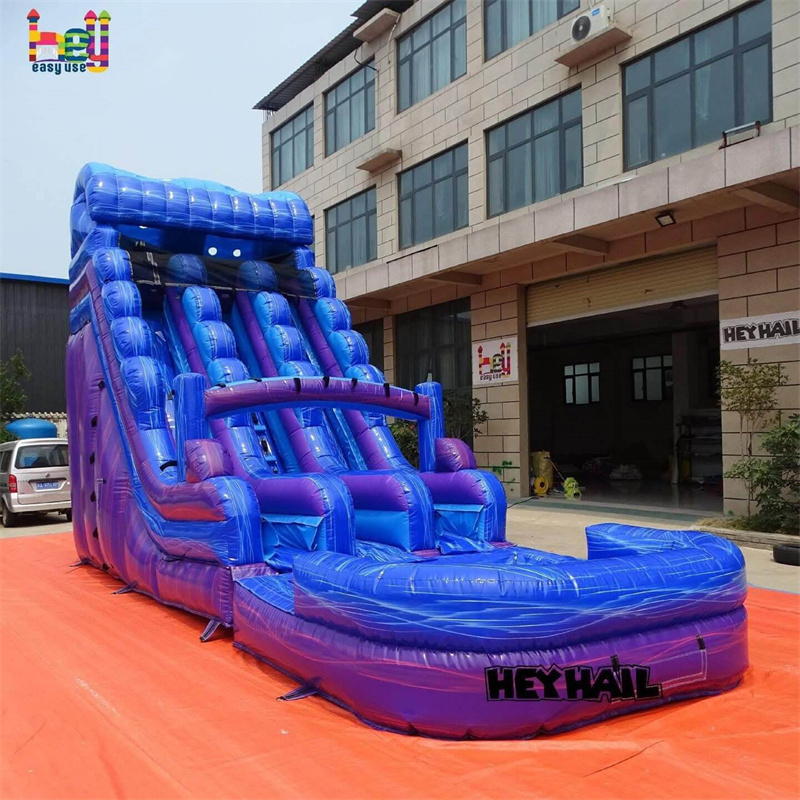 new style water slide support