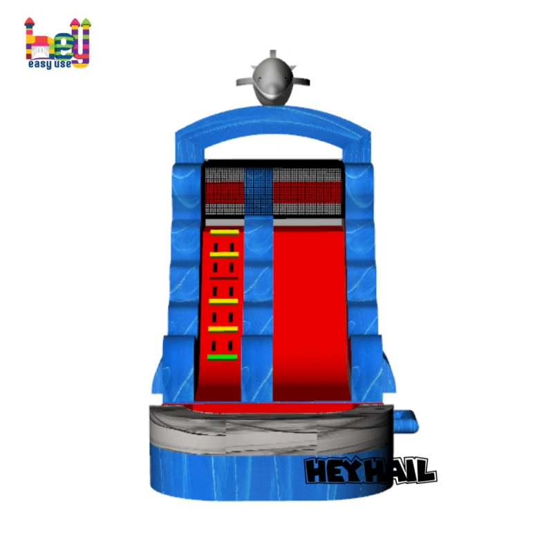 Hot sale jungle inflatable slide and bounce