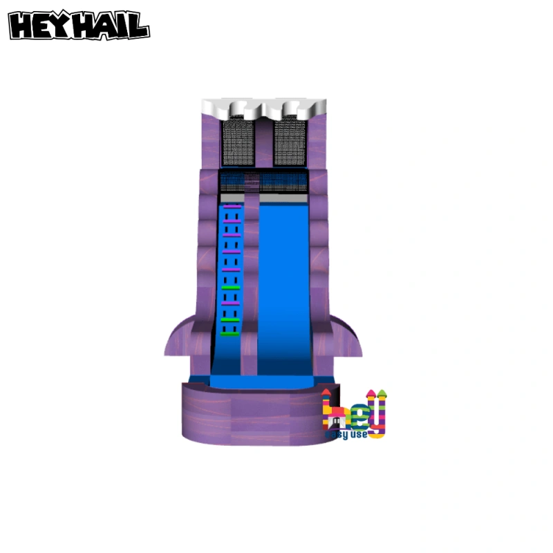 inflatable castle with slide for sale