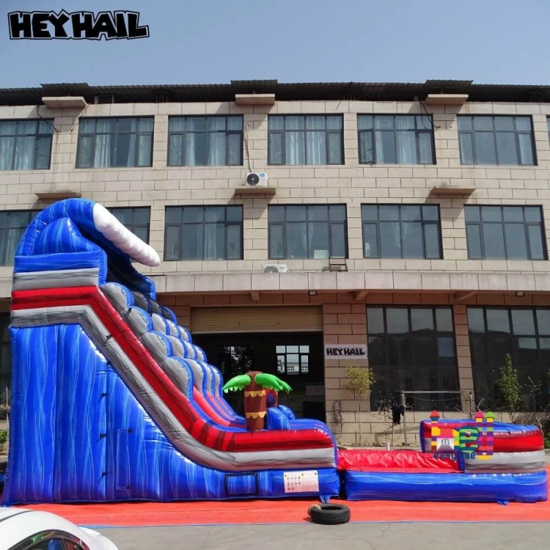 commercial pvc inflatable water slides for sale