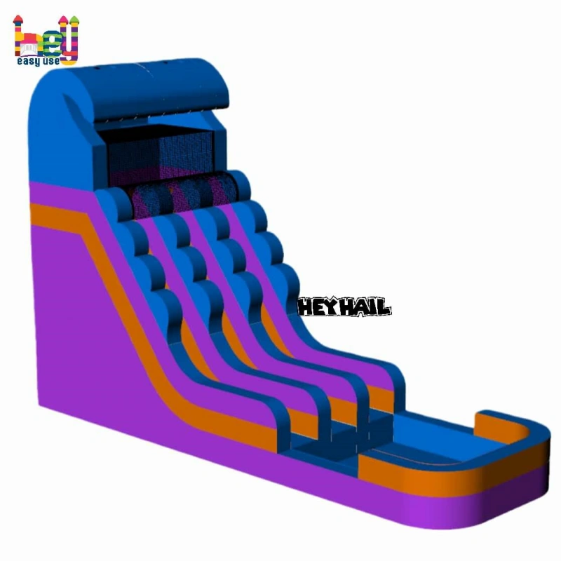 Inflatable with slide for party rental