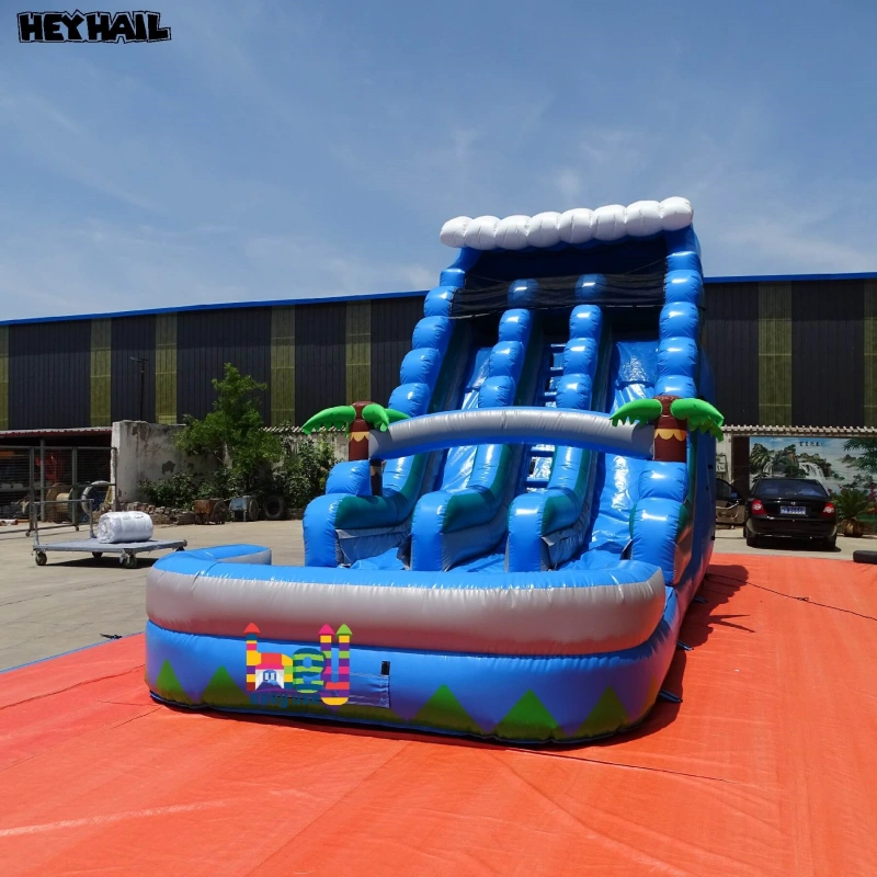 inflatable slip and slide two lanes for sale 