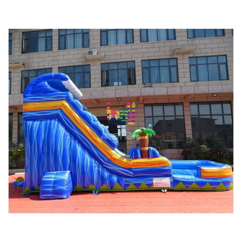 blower inflatable water slide for sale