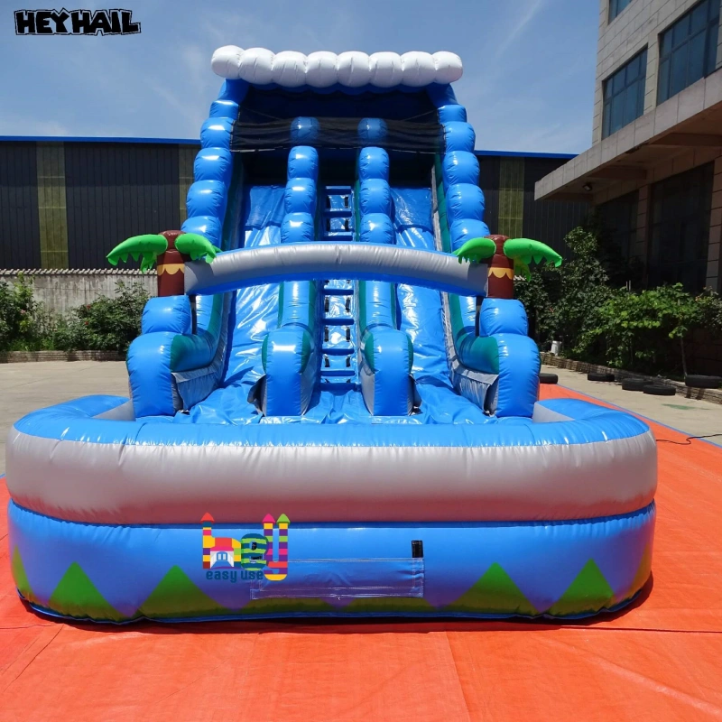 inflatable slip and slide two lanes for sale 
