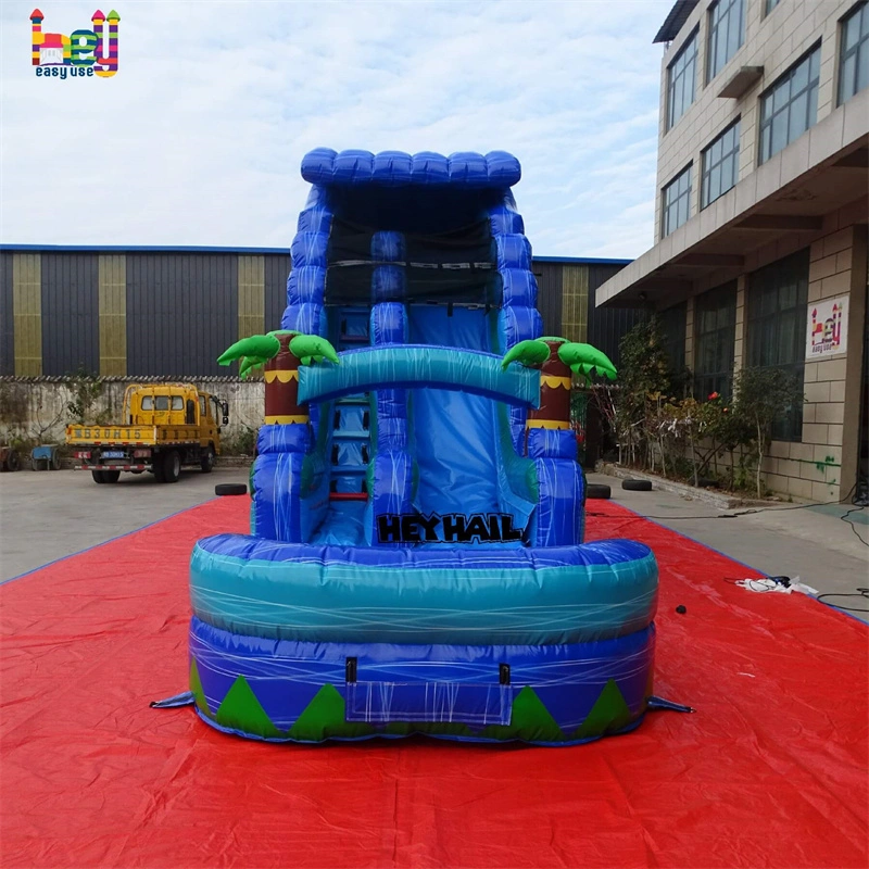 holiday theme wet water slide