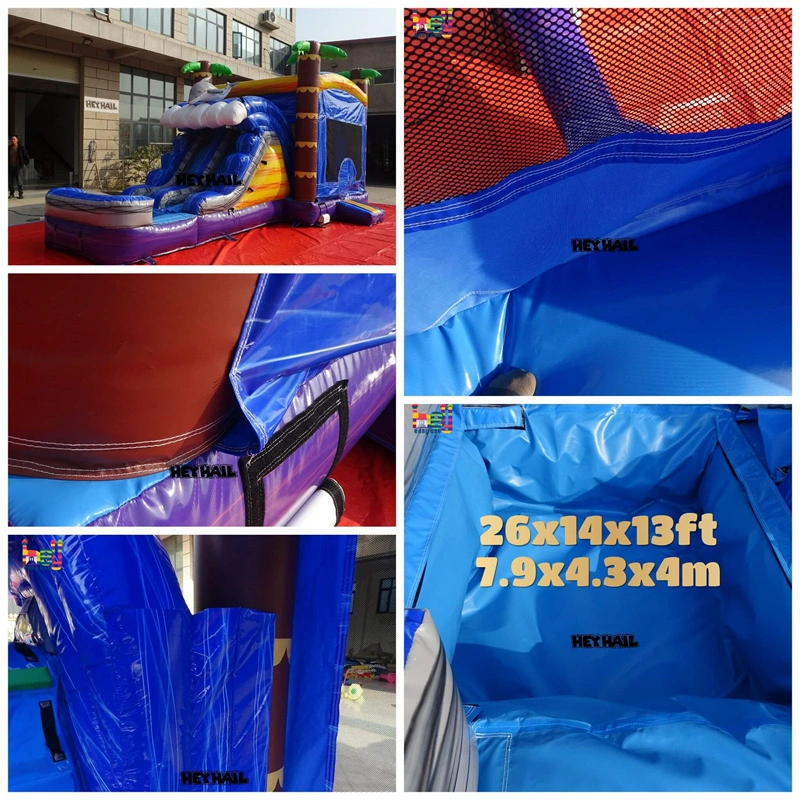 blow up inflatable mini combo bounce house