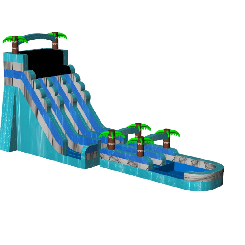 Large inflatable slide for parties for sale