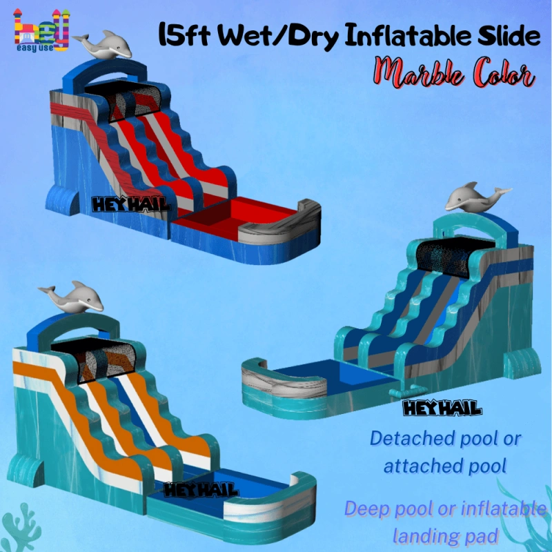 Inflatable swimming pool with slide small for sale
