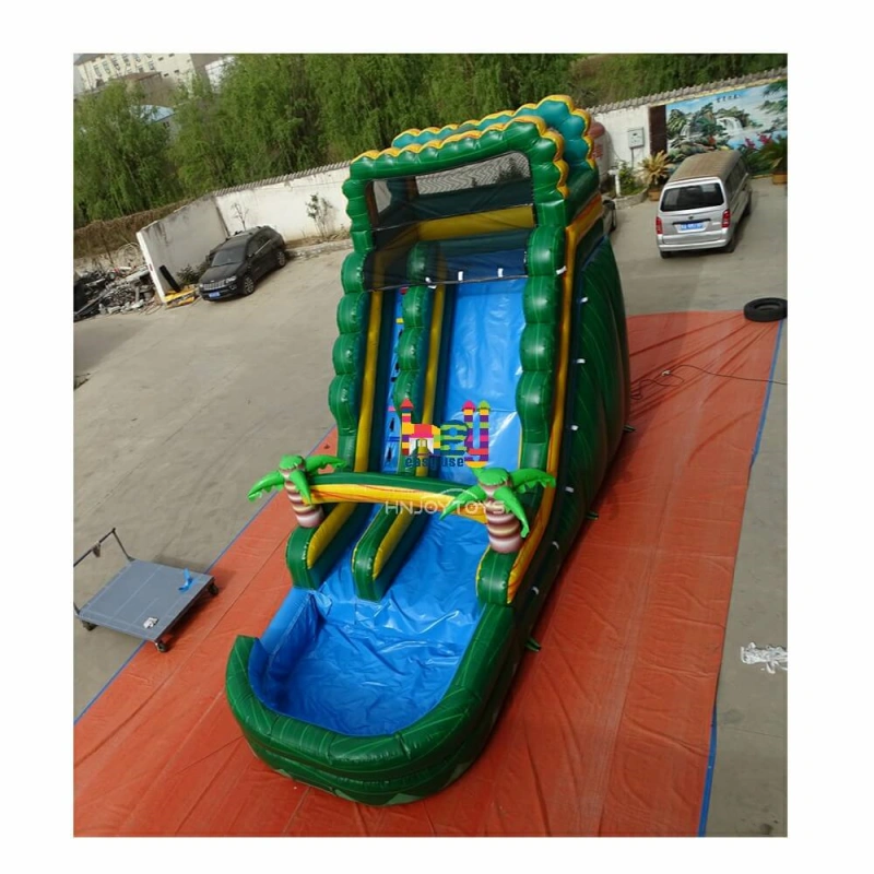 inflatable slide n slip with pool for sale