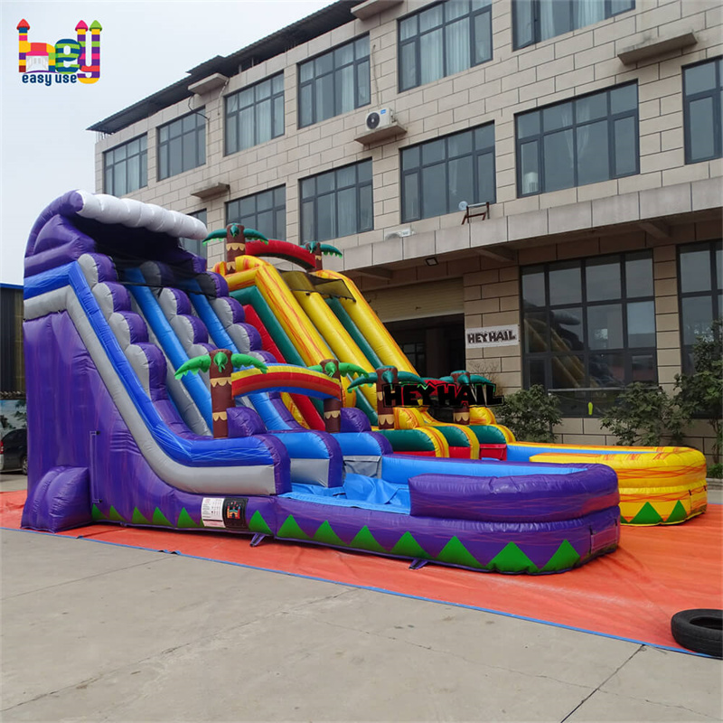 inflatable giant slip and slide