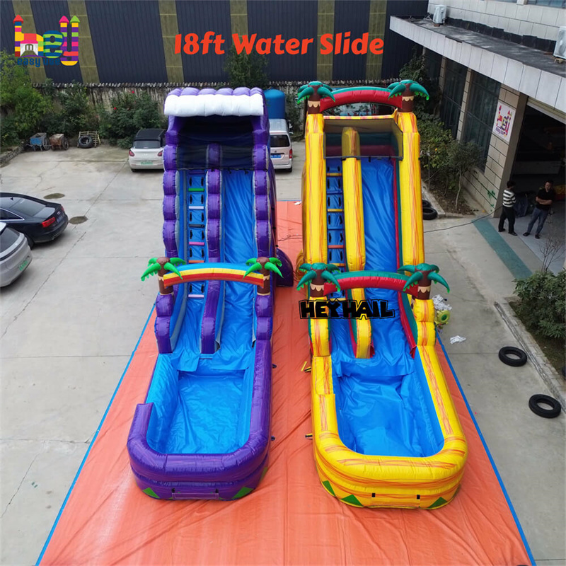inflatable giant slip and slide