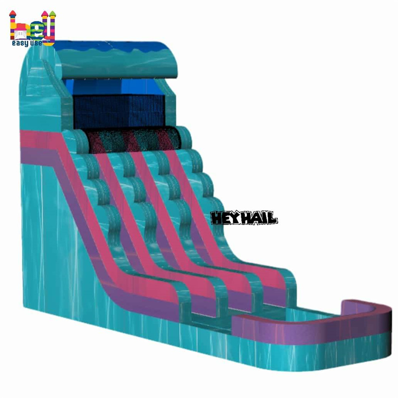 inflatable rampage water slide