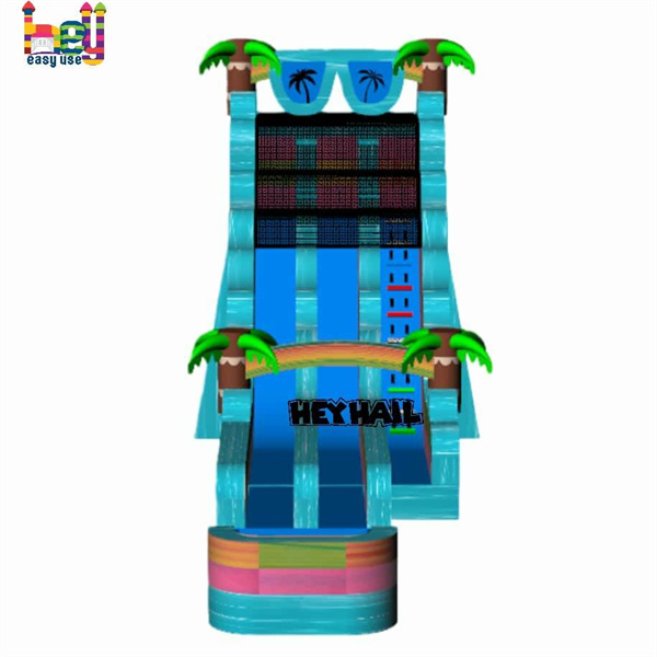 giant inflatable screamer water slide