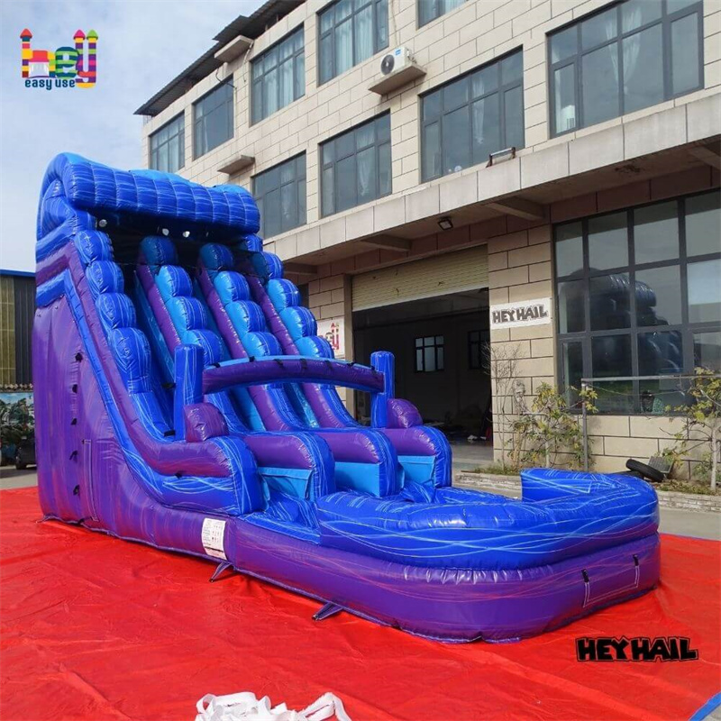 commercial inflatable water slide for adults