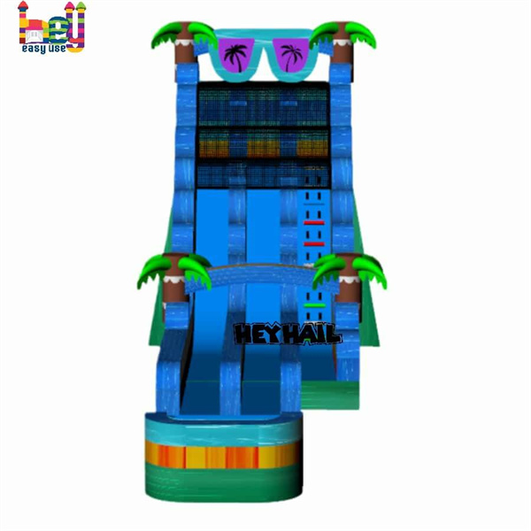 jungle giant inflatable slide