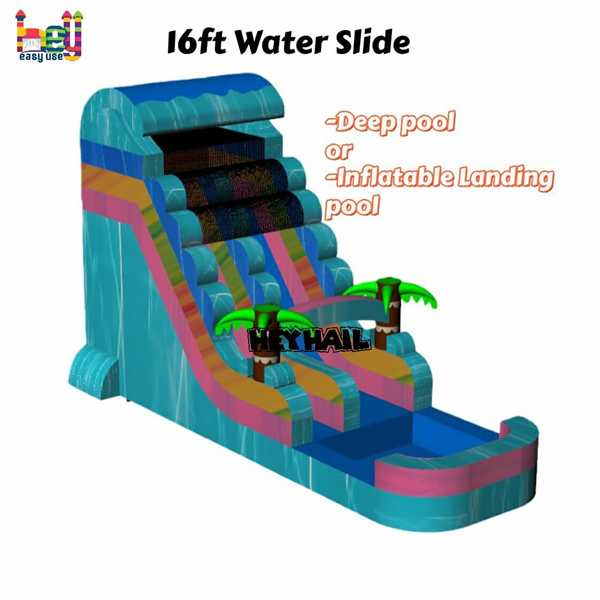 cheap small inflatable water slides