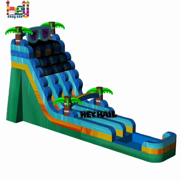 jungle giant inflatable slide