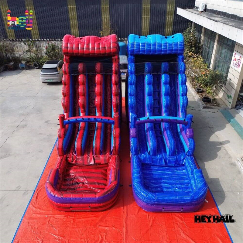 commercial inflatable water slide for adults