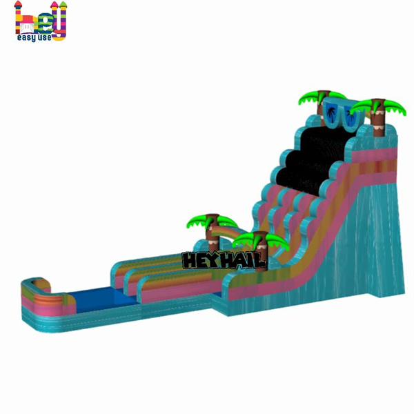 giant inflatable screamer water slide