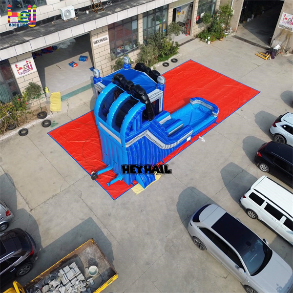 commercial grade inflatable pool water slide