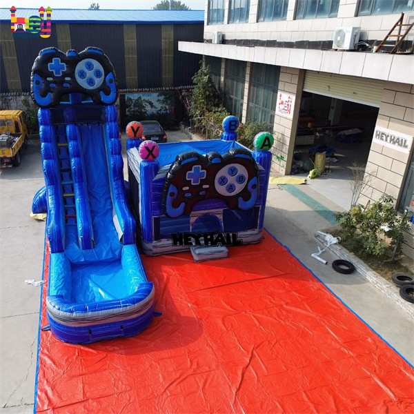 small inflatable slide bouncer