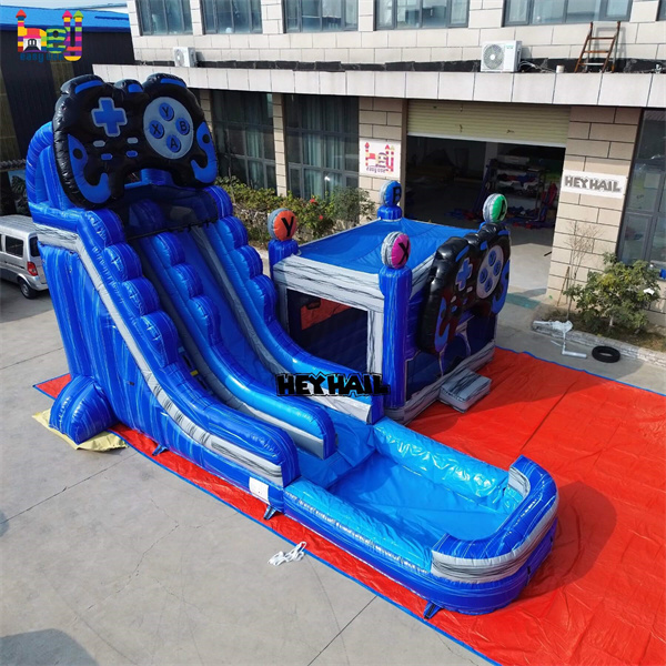 small inflatable slide bouncer