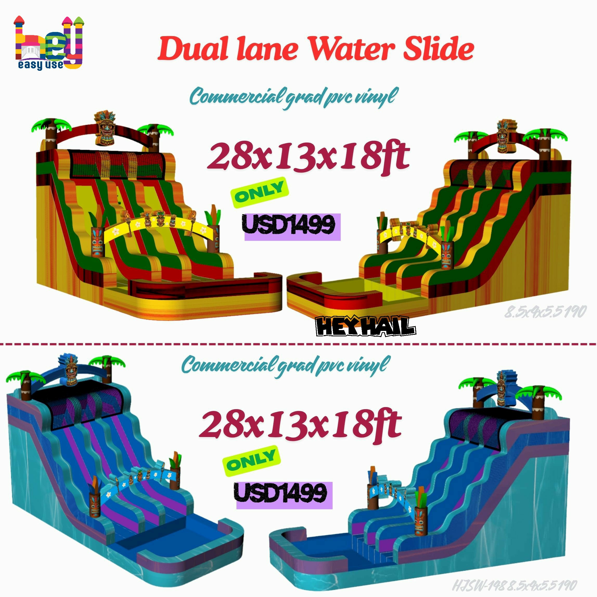 party rental cheaper inflatable slide pvc