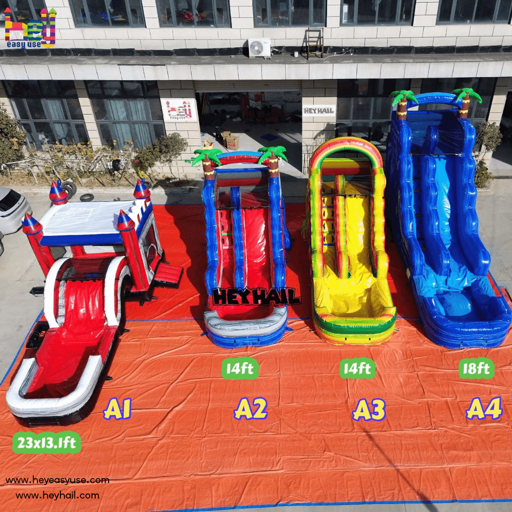 inflatable pool slide for adults