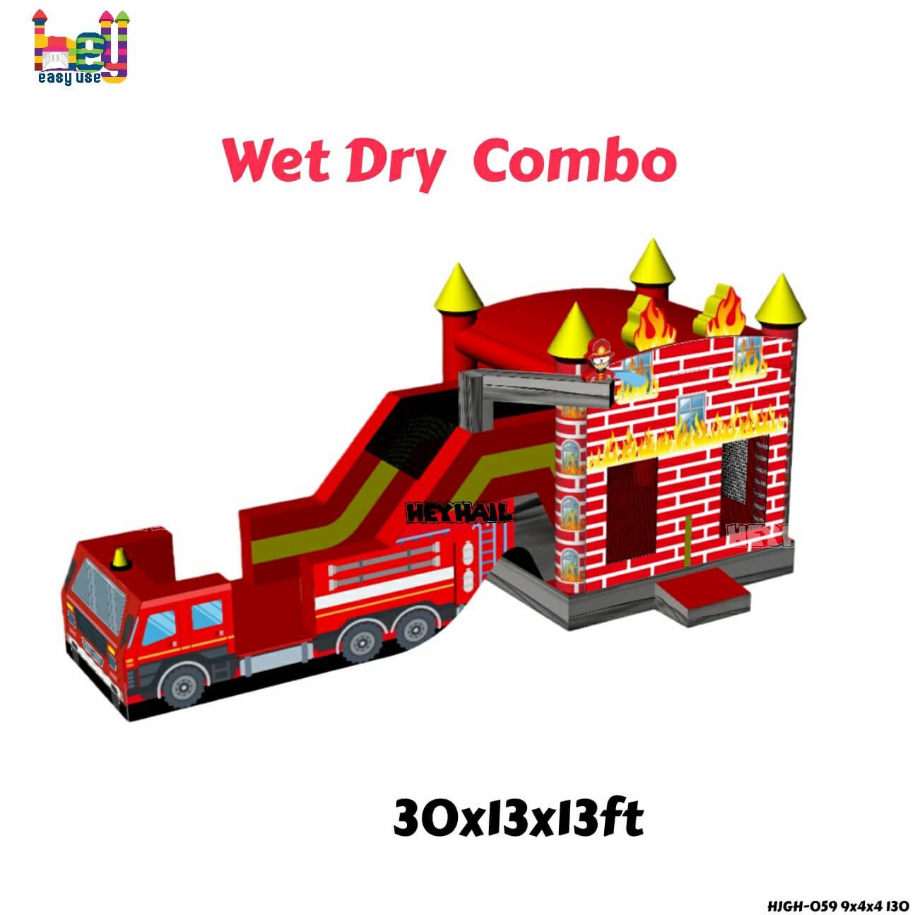 Party Rentals PVC Inflatable Bounce House Combo