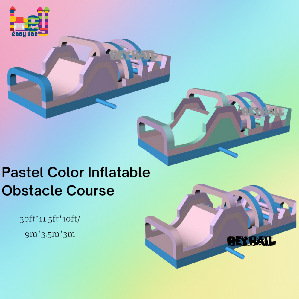 commercial grade giant inflatable obstacle course for sale