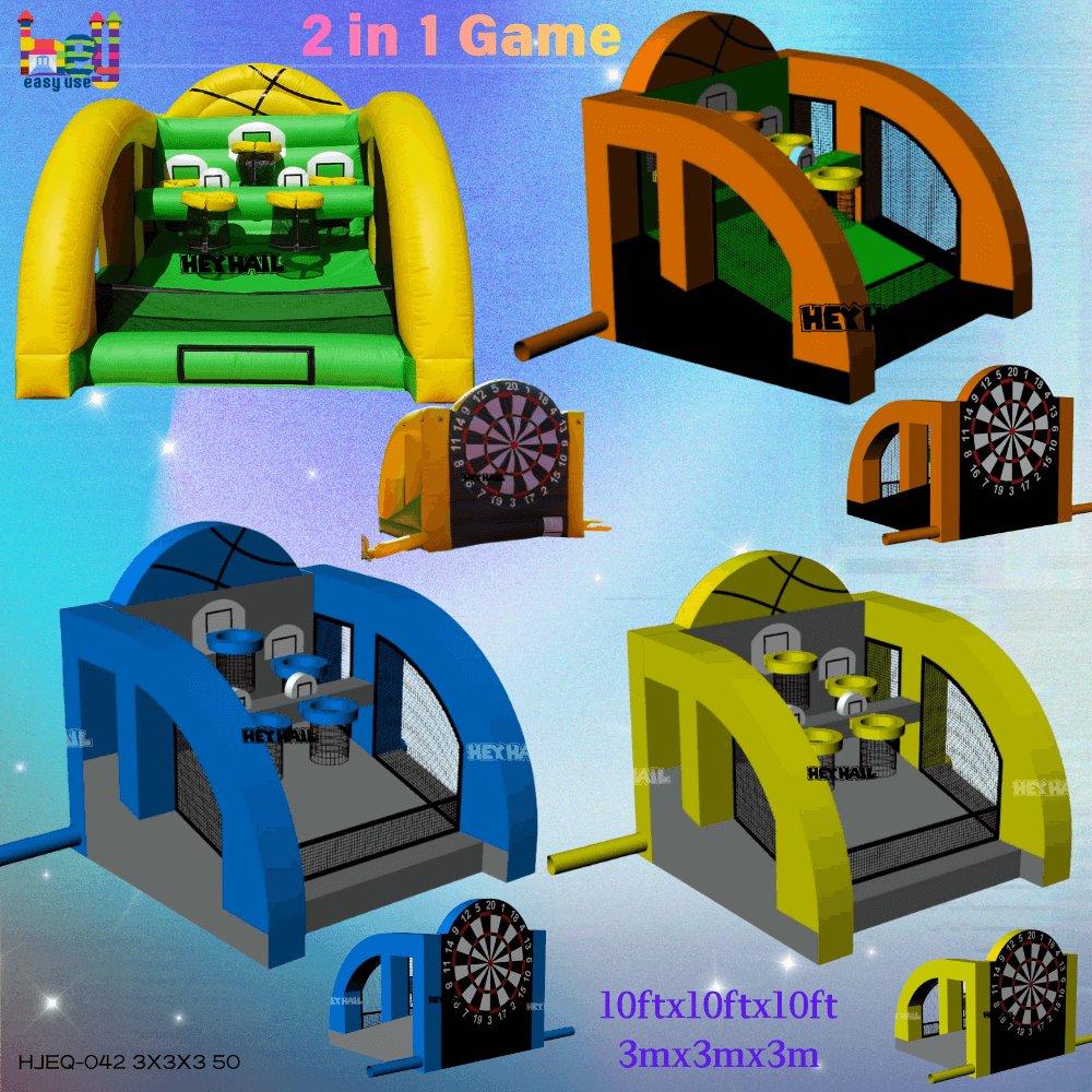 inflatable basketball ball with the dart on promotion