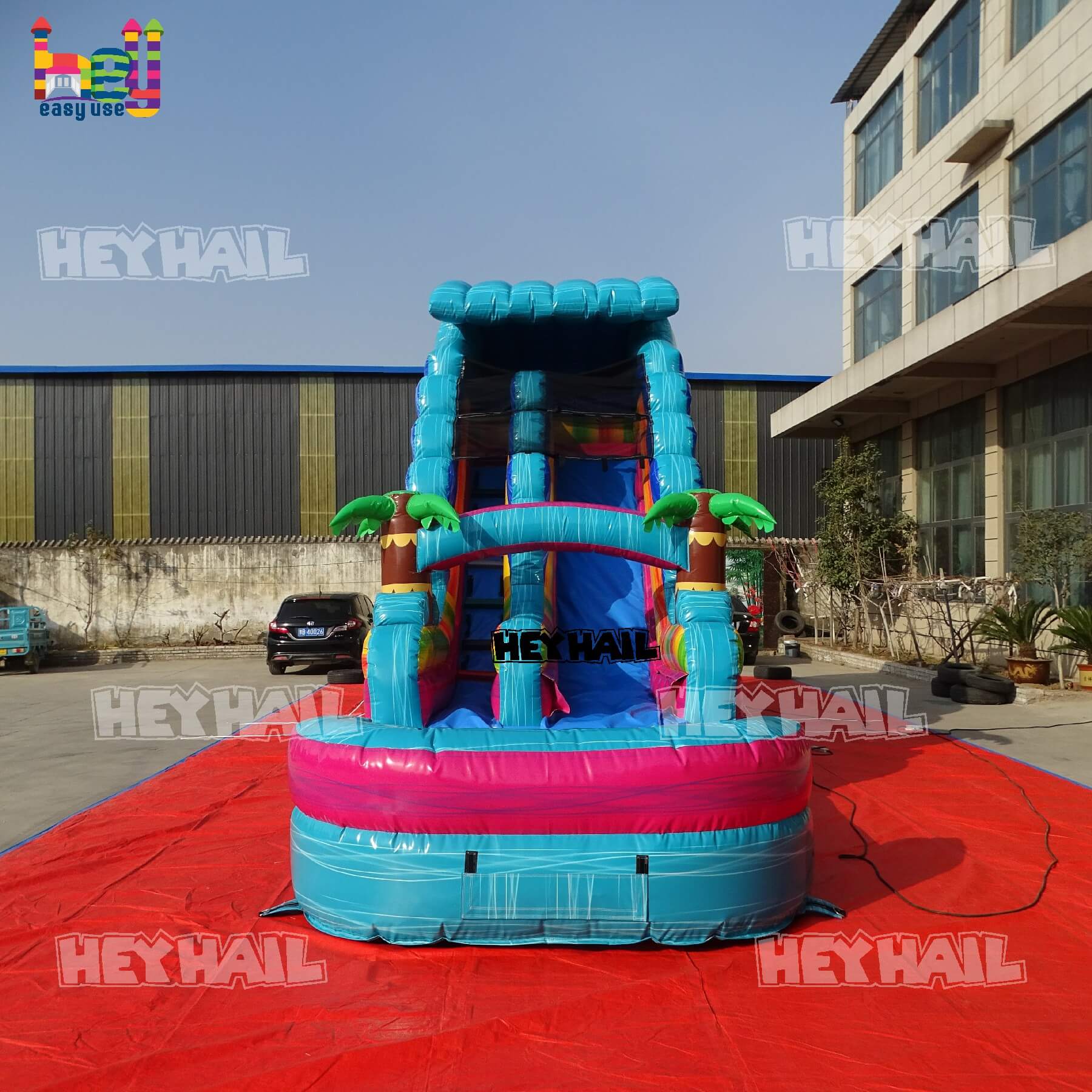 Backyard inflatable water slide for sale 