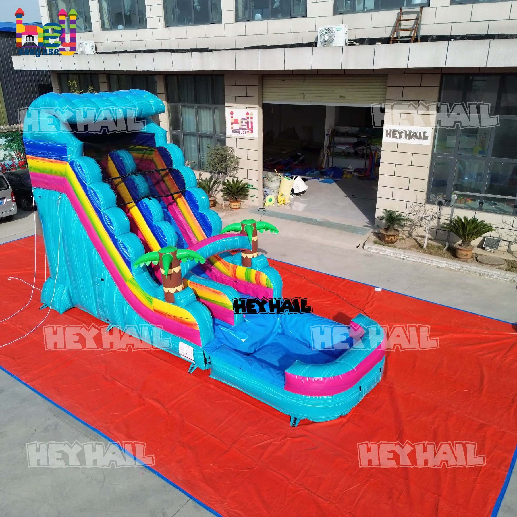 Backyard inflatable water slide for sale 