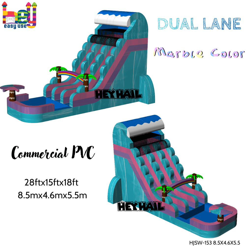 cheap inflatable slip and slides