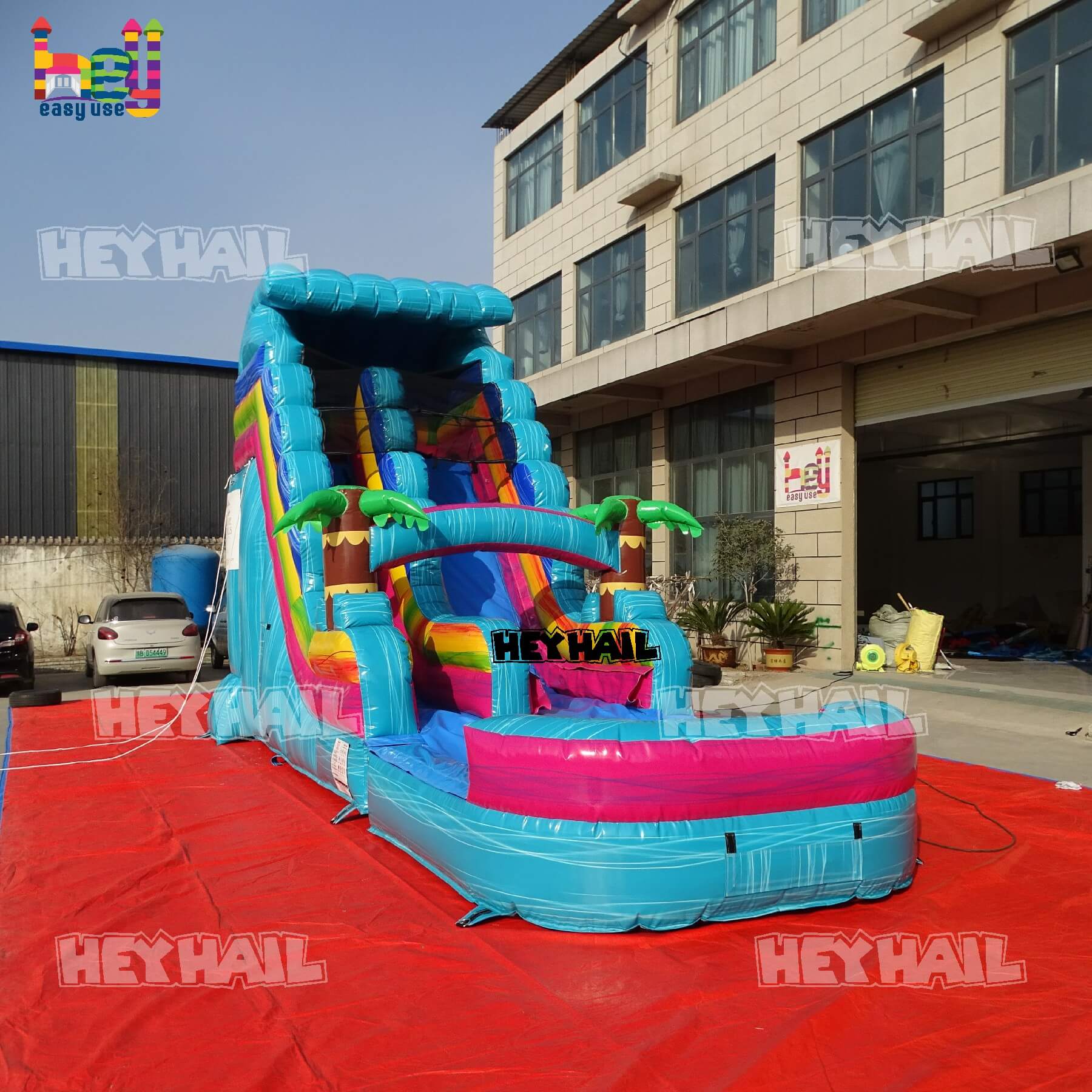 Backyard inflatable water slide for sale 