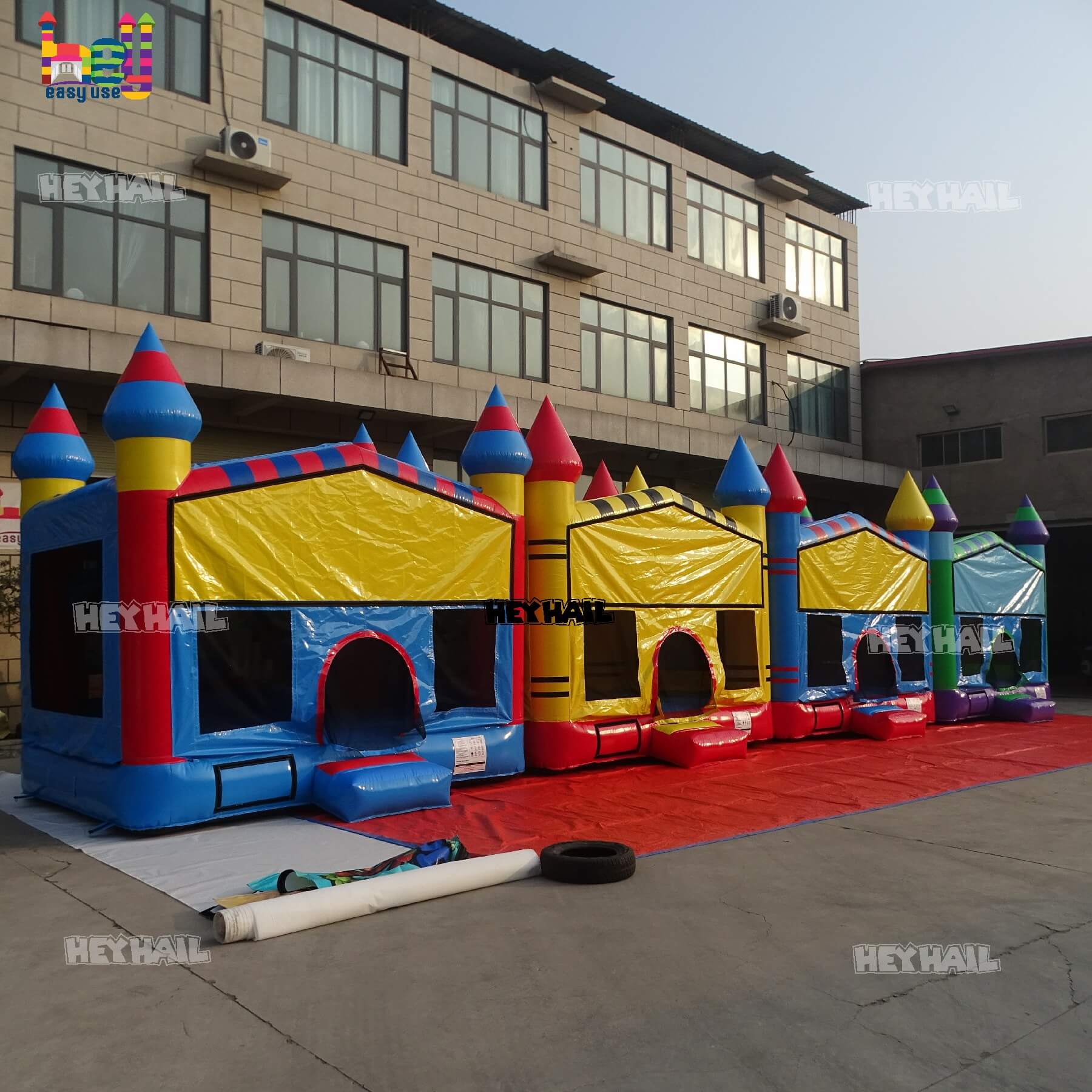outdoor games inflatable kids bounce playhouse jumping castle