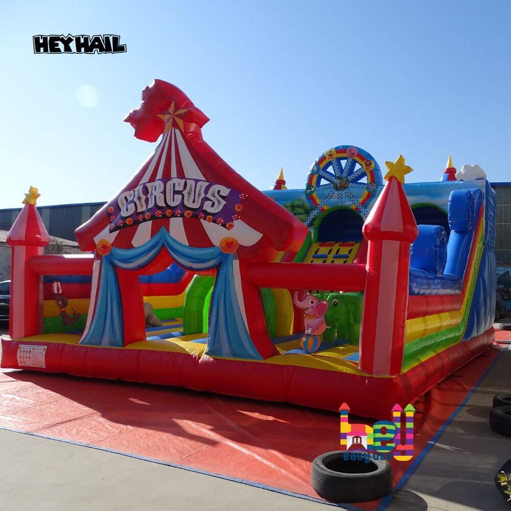 Outdoor Backyard Inflatable Slide For Sale