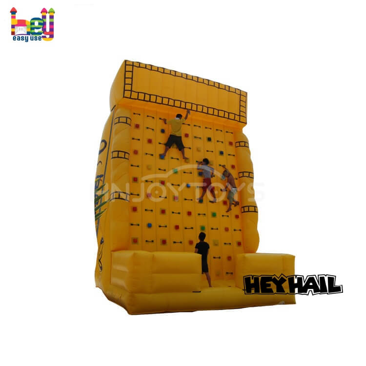 party rental inflatable game climbing wall jump